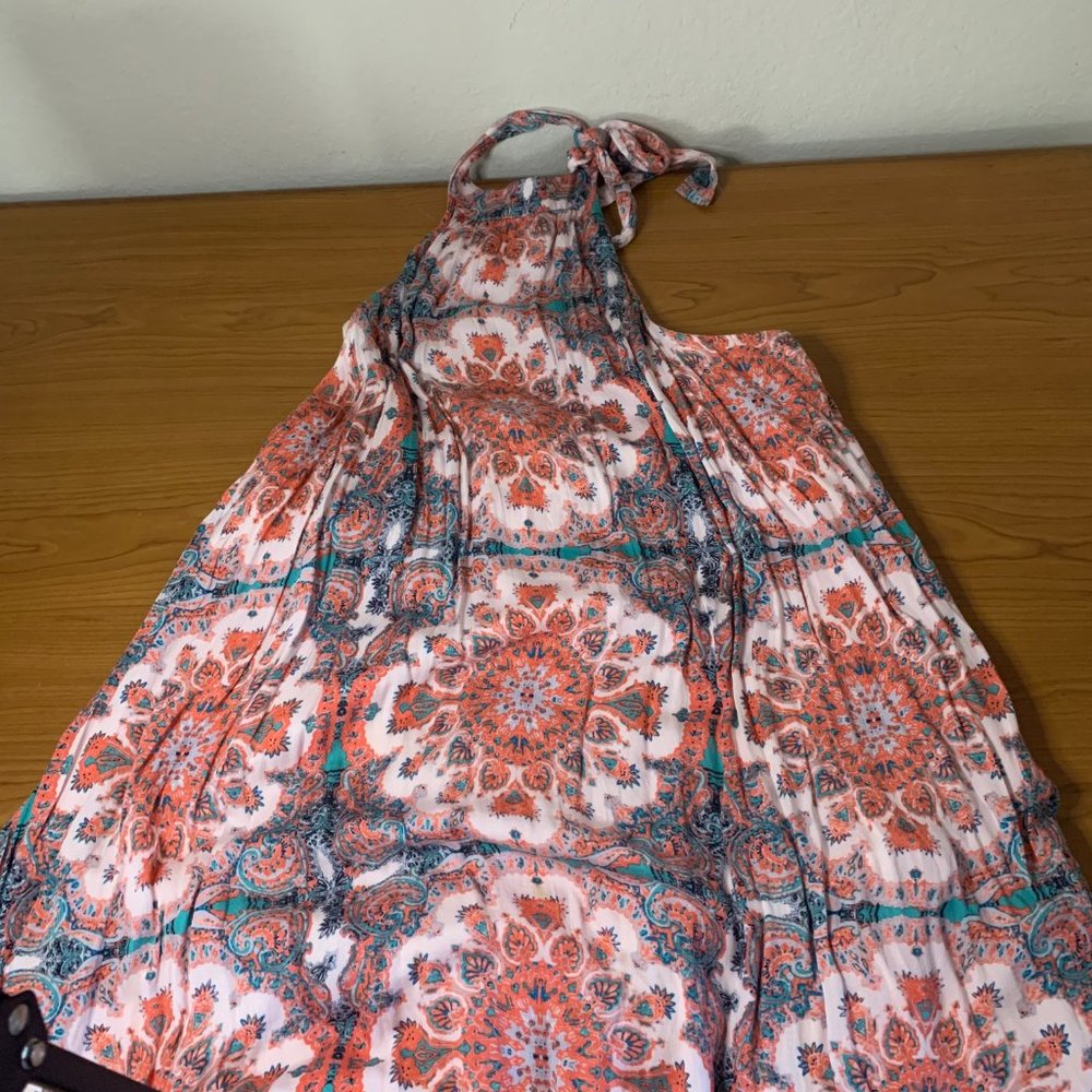 MINKPINK High-Neck Halter Dress